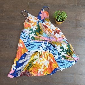 Colourful dress with pockets